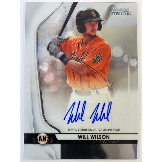 2020 Bowman Sterling Will Wilson Auto