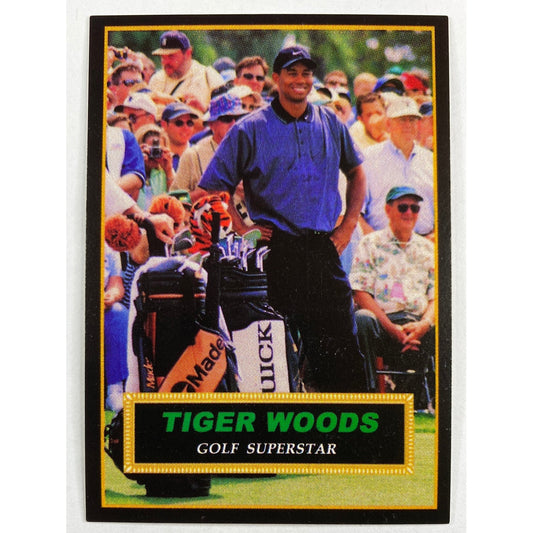 2001 Tiger Woods Golf Superstar Rookie Promo /10000