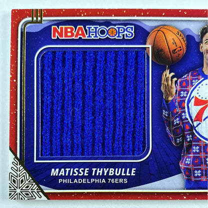 2019-20 Hoops Matisse Thybulle Winter Sweater Patch