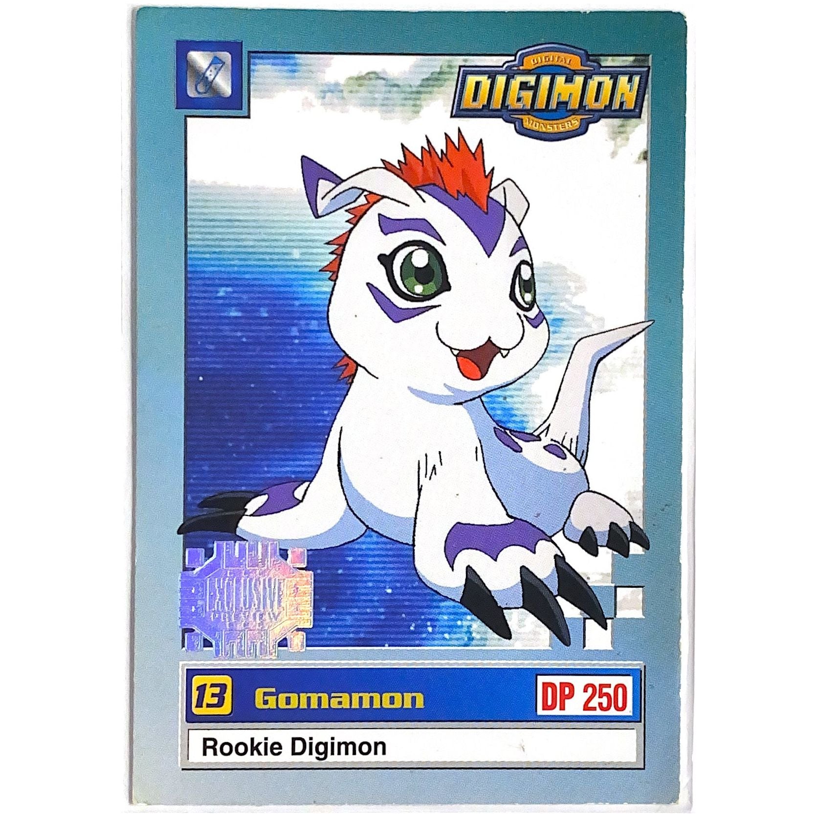  1999 Digimon Gomamon Exclusive Preview Stamp 16 of 34  Local Legends Cards & Collectibles