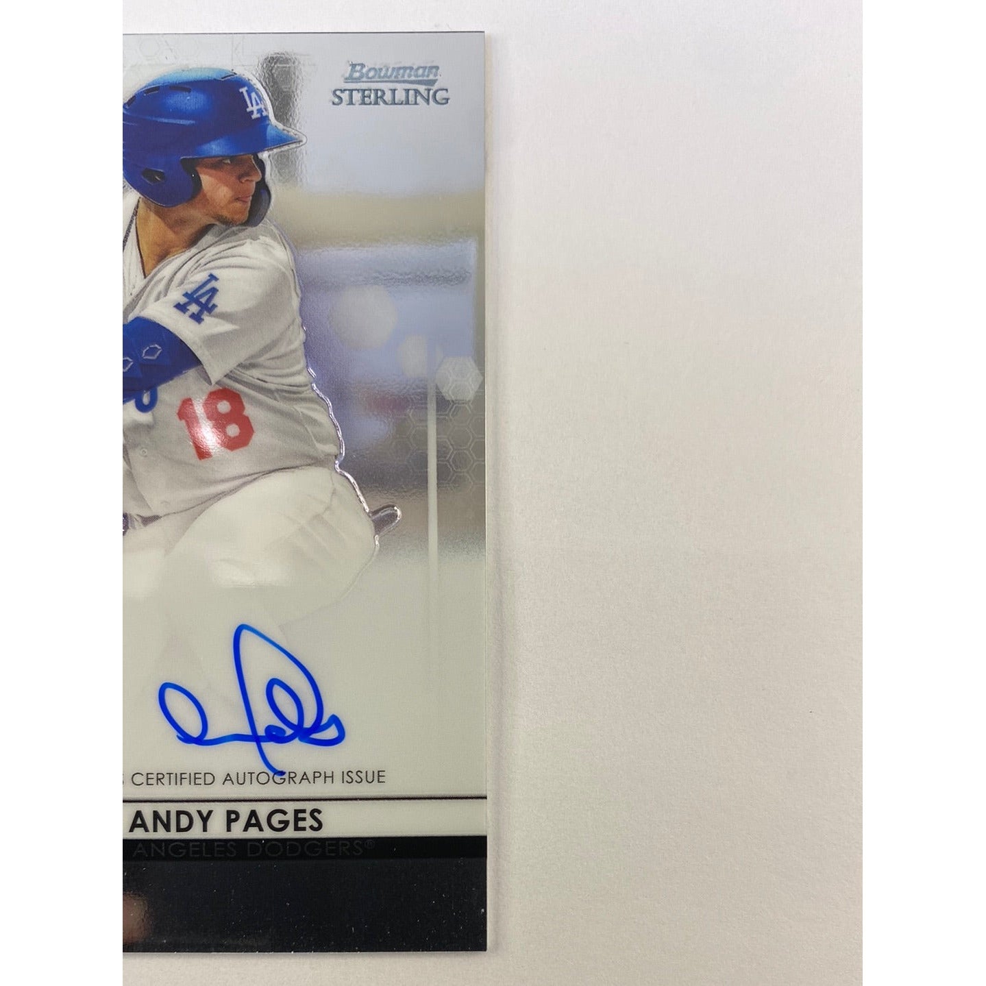 2020 Bowman Sterling Andy Pages Auto