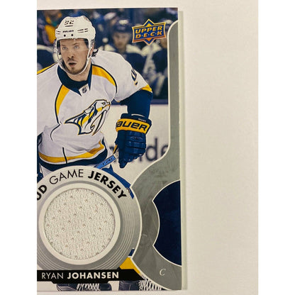 2017-18 Upper Deck Series 1 Ryan Johansson UD Game Jersey | Local Legends Cards & Collectibles