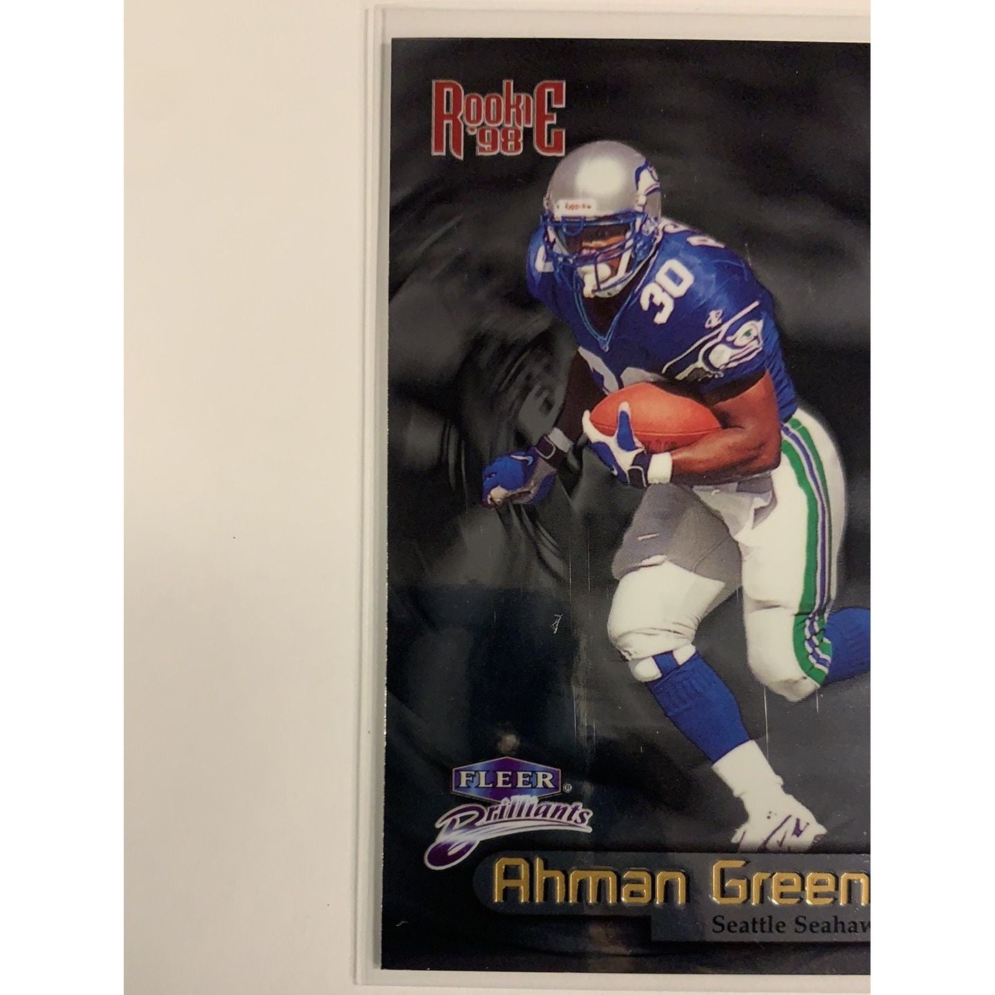  1998 Fleer Brilliants Ahman Green RC  Local Legends Cards & Collectibles