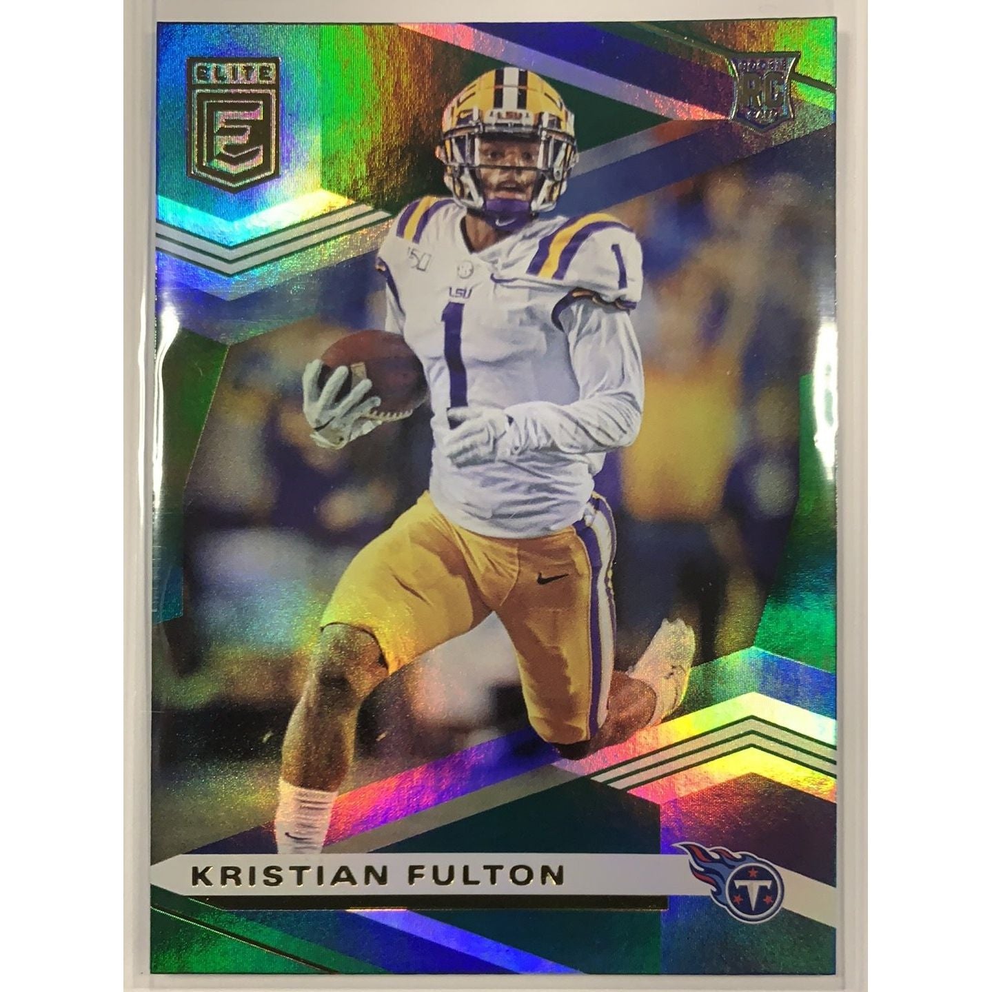  2020 Donruss Elite Kristian Fulton RC Green Foil Parallel  Local Legends Cards & Collectibles