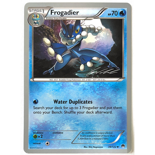 2016 World Championships Frogadier Uncommon Non-Holo 39/122