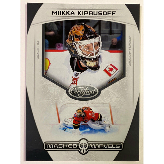  2011-12 Panini Certified Mikka Kiprusoff Masked Marvels  Local Legends Cards & Collectibles