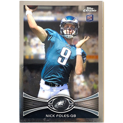 2012 Topps Chrome Nick Foles RC