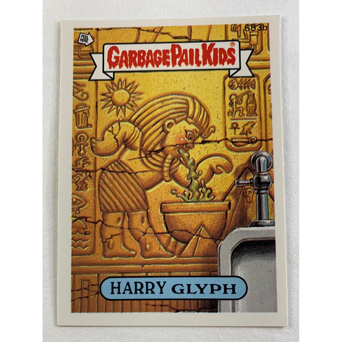 1988 Topps Garbage Pail Kids Harry Glyph Non-Die Cut | Local Legends Cards & Collectibles