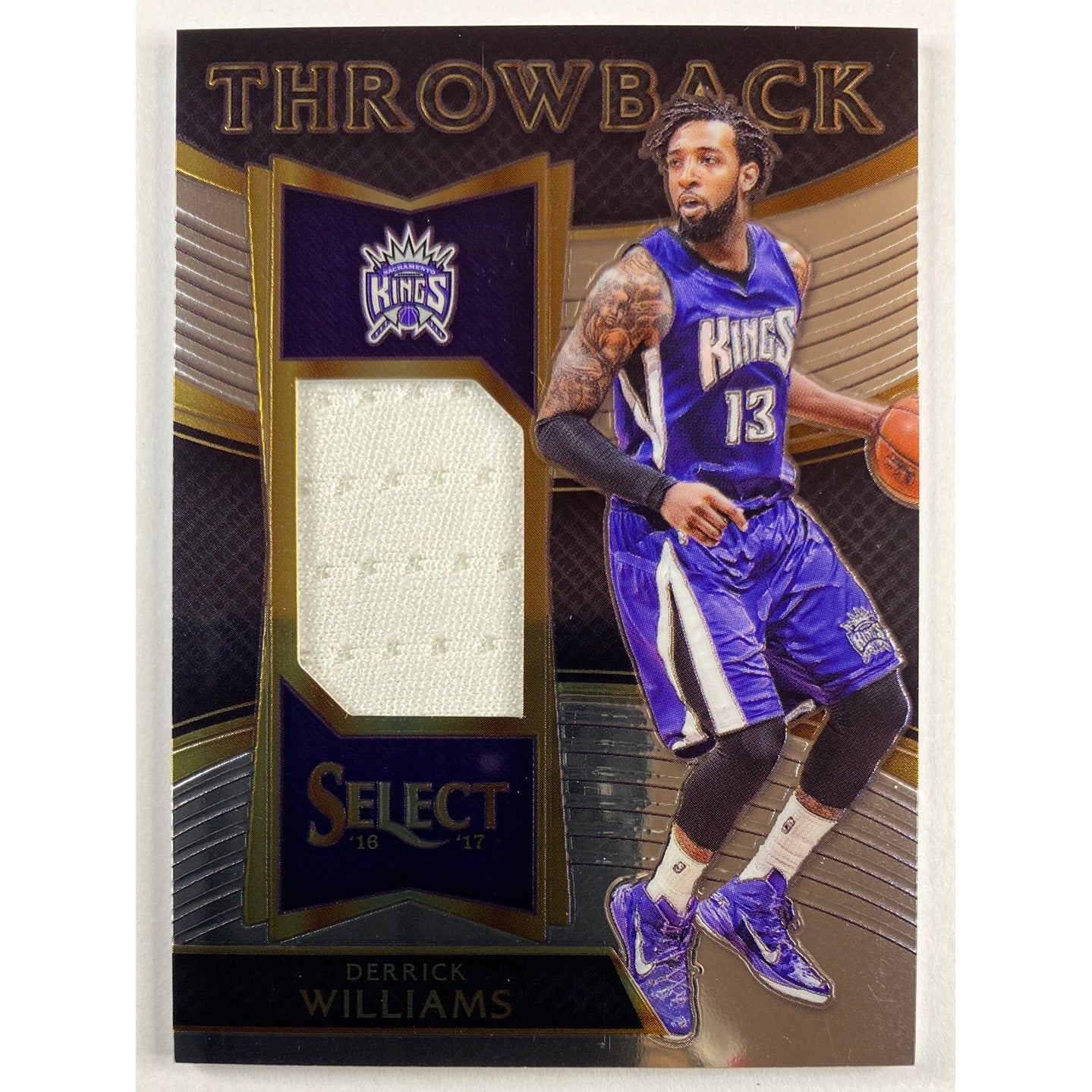 2016-17 Select Derrick Williams Throwback Threads /199