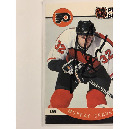  1990 Pro Set Murray Craven In Person Auto  Local Legends Cards & Collectibles