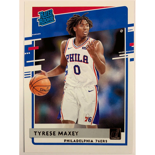  2020-21 Donruss Tyrese Maxey Rated Rookie  Local Legends Cards & Collectibles