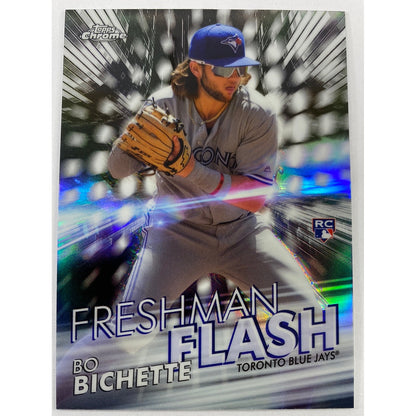 2020 Topps Chrome Bo Bichette Freshman Flashback RC