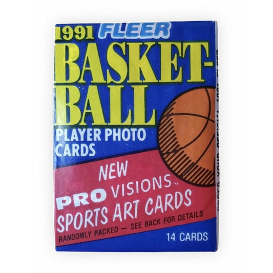 1991 Fleer NBA Basketball Wax Pack