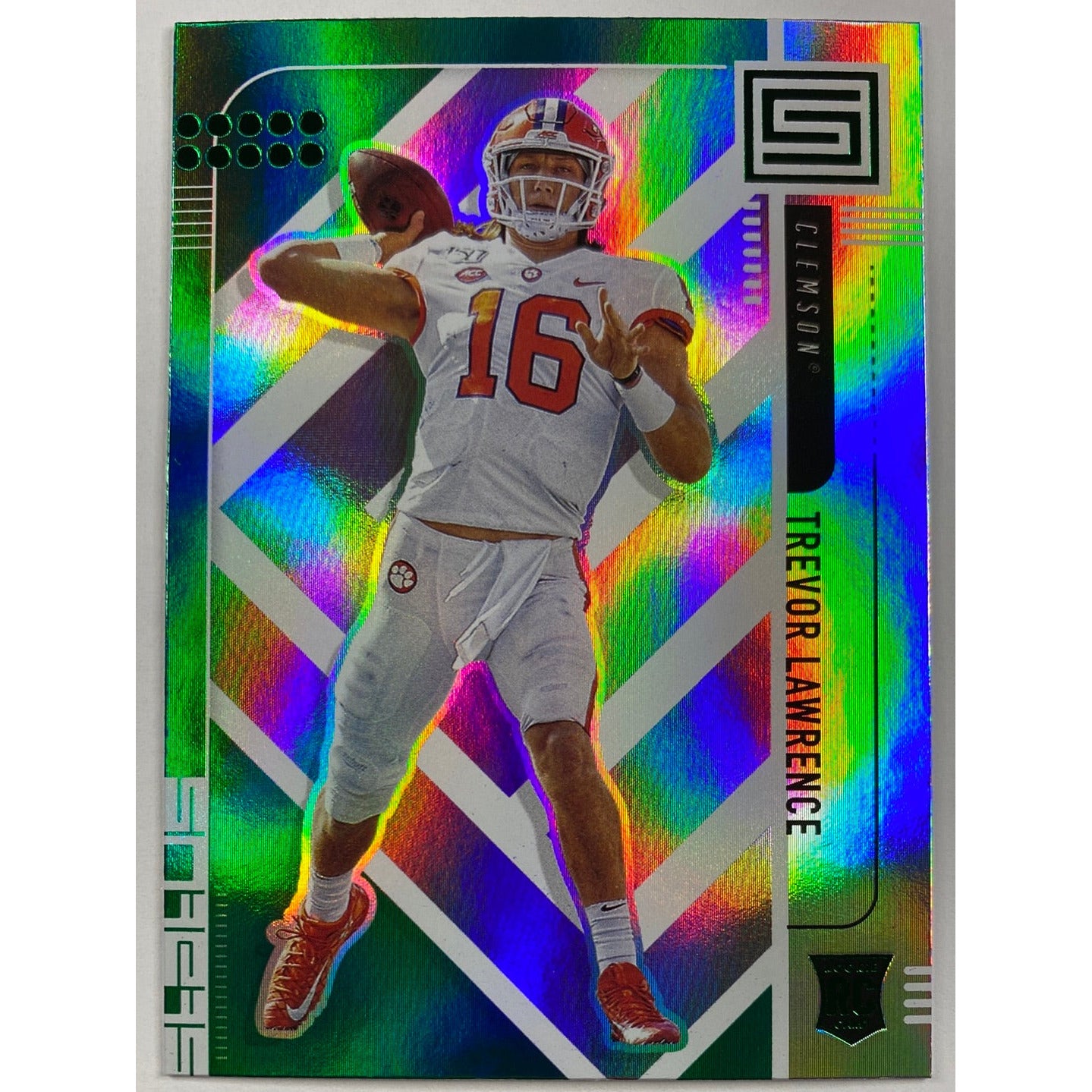 2021 Chronicles Status Draft Picks Green Parallel RC