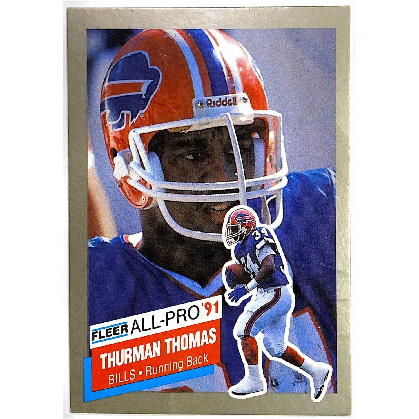 1991 Fleer Thurman Thomas All-Pro Insert #26