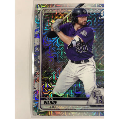  2020 Bowman Chrome Ryan Vilade Mojo Refractor  Local Legends Cards & Collectibles