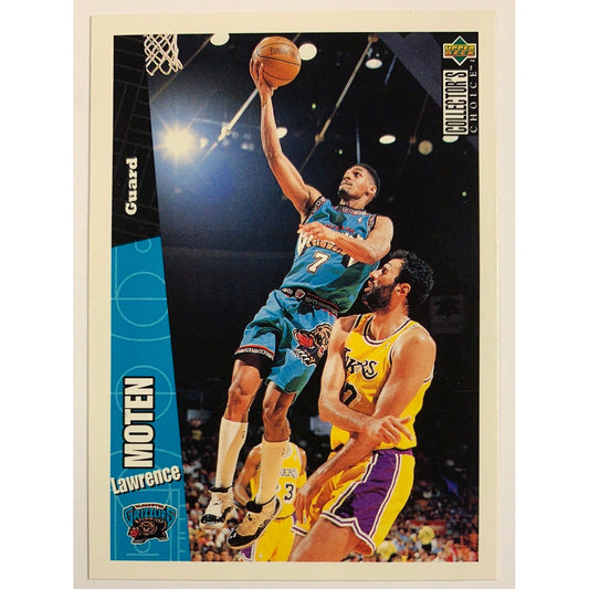 1995-96 Upper Deck Collectors Choice Lawrence Moten Base #161-Local Legends Cards & Collectibles