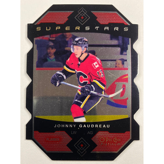 2015-16 O-Pee-Chee Platinum Johnny Gaudreau Superstars Die Cut