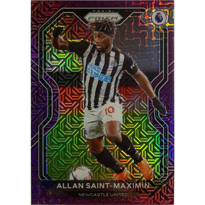 2020-21 Chronicles Prizm Allan Saint-Maximin Purple Mojo Prizm