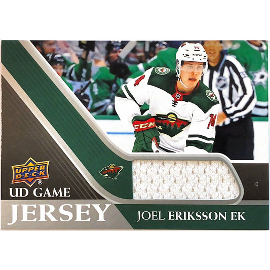 2020-21 Upper Deck Series 1 Joel Eriksson Ek UD Game Jersey