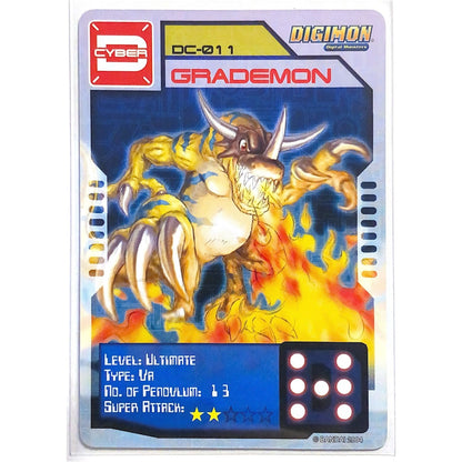  2004 D-Cyber Digimon Digivice Grademon DC-011  Local Legends Cards & Collectibles
