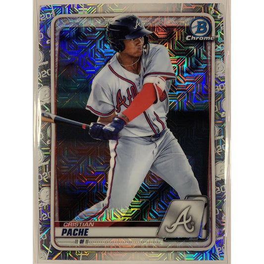  2020 Bowman Chrome Cristian Pache Mega Box Mojo Refractor  Local Legends Cards & Collectibles