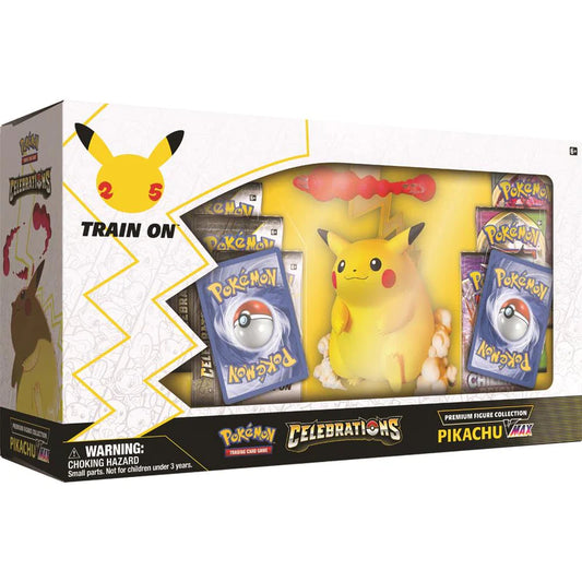 Pokémon Celebrations Pikachu VMAX Figure Collection Box