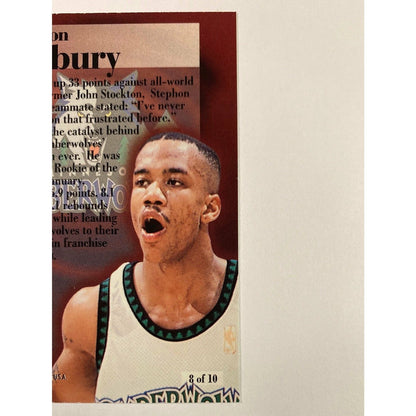 1997-98 Fleer Stephon Marbury Rookie Rewind