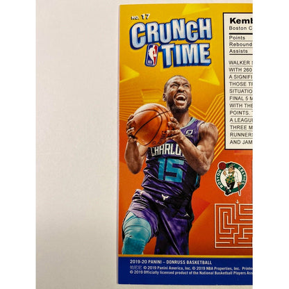  2019-20 Donruss Kemba Walker Crunch Time  Local Legends Cards & Collectibles