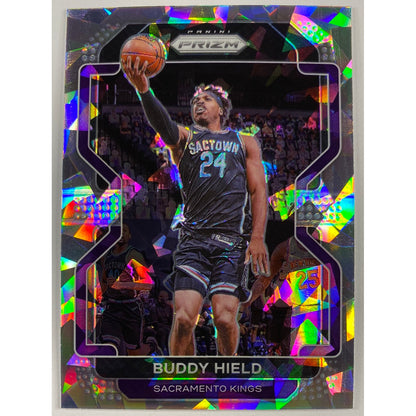 2021-22 Panini Prizm Buddy Hield Cracked Ice Prizm