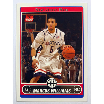 2006 Topps Marcus Williams Rookie Card