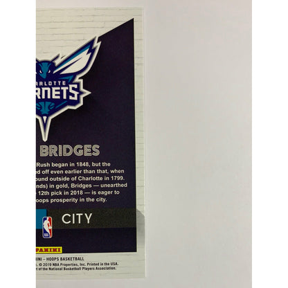 2019-20 Hoops NBA City Miles Bridges