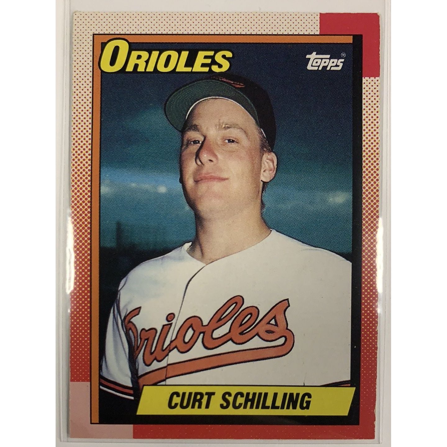  1990 O-Pee-Chee Topps Curt Schilling RC  Local Legends Cards & Collectibles