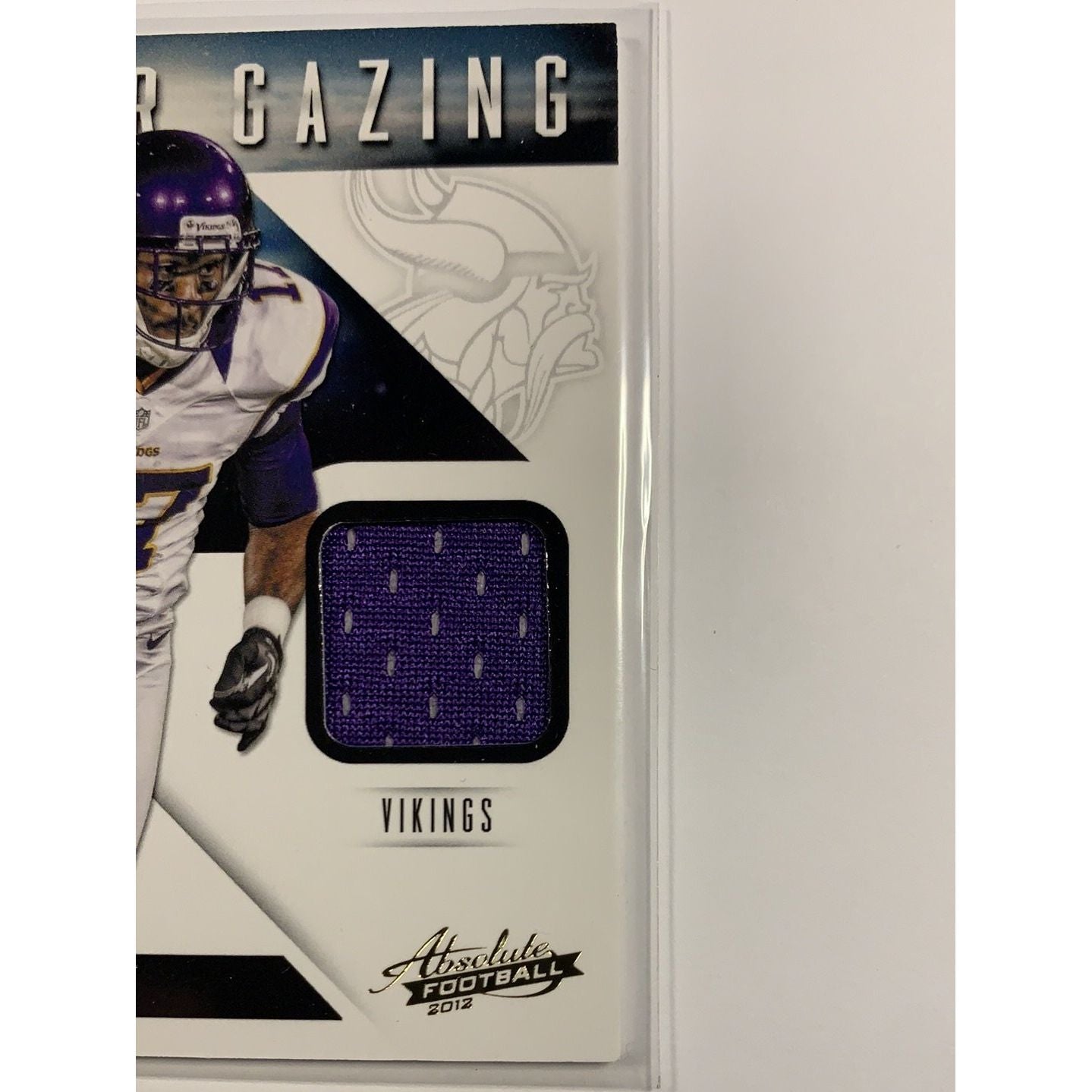  2012 Absolute Jarius Wright Star Gazing Jersey Patch  Local Legends Cards & Collectibles