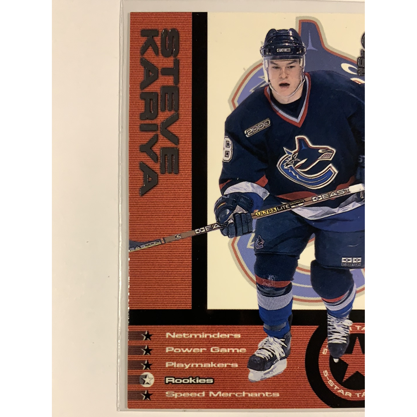  2000-01 Pacific Omega Steve Kariya Rookies  Local Legends Cards & Collectibles