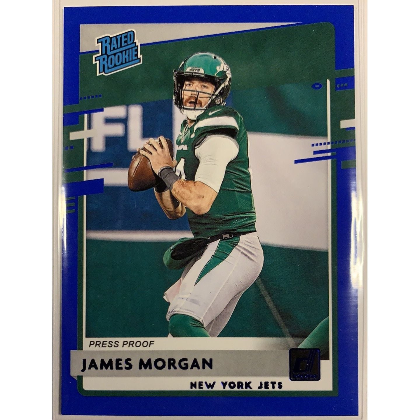  2020 Donruss James Morgan Blue Press Proof Rated Rookie  Local Legends Cards & Collectibles