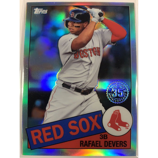  2020 Topps 35th Anniversary Rafael Devers Chrome Refractors  Local Legends Cards & Collectibles