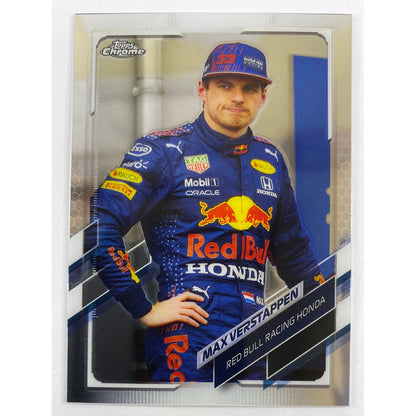 2021 Topps Chrome Max Verstappen #55