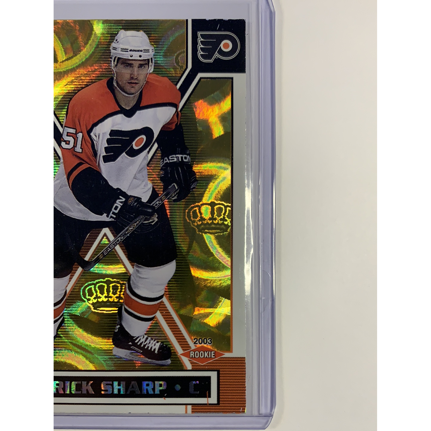  2003 Pacific Exclusive Patrick Sharp Rookie Card  Local Legends Cards & Collectibles
