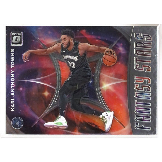  2019-20 Donruss Optic Karl-Anthony Towns Fantasy Stars  Local Legends Cards & Collectibles