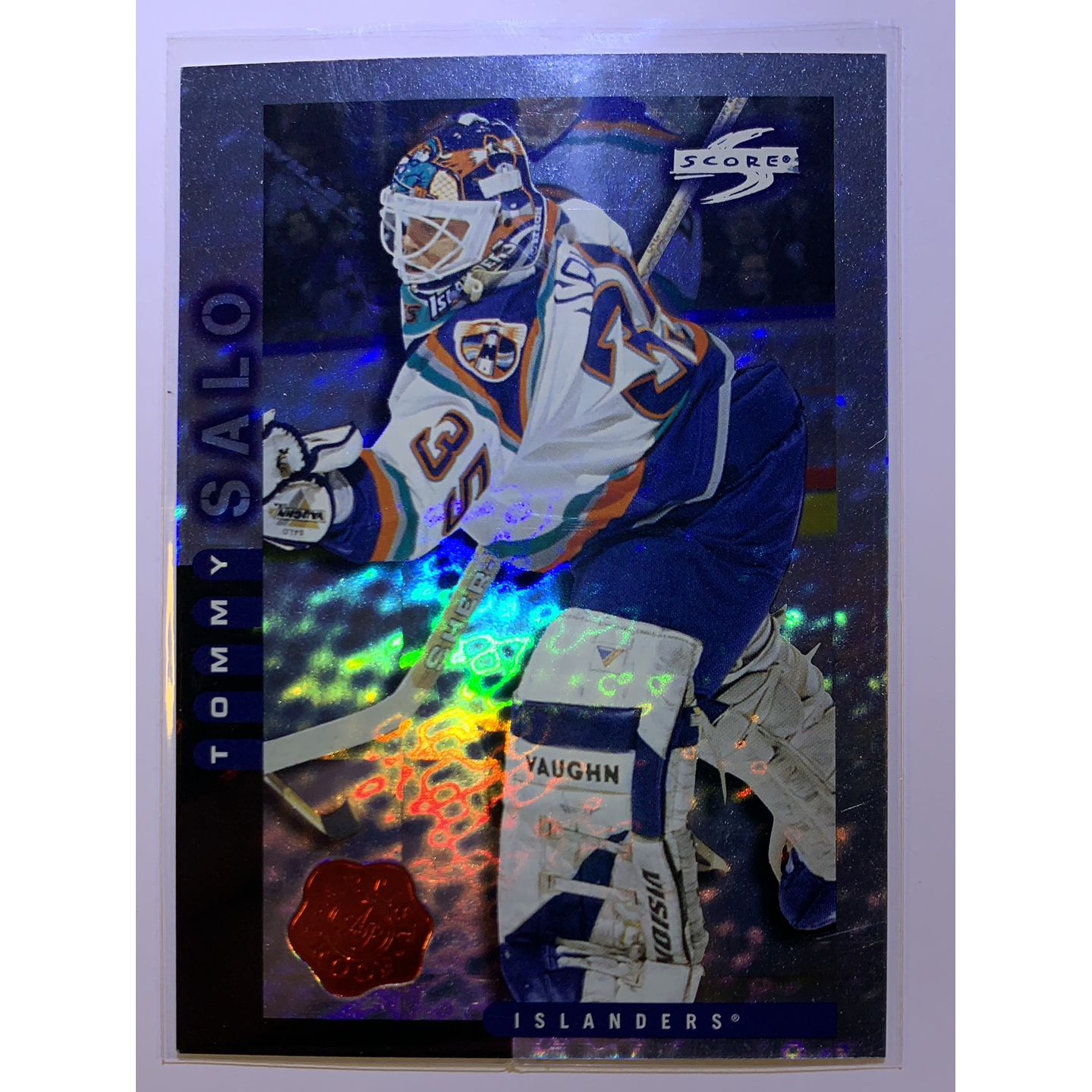  1997-98 Score Tommy Salo Artist Proof  Local Legends Cards & Collectibles
