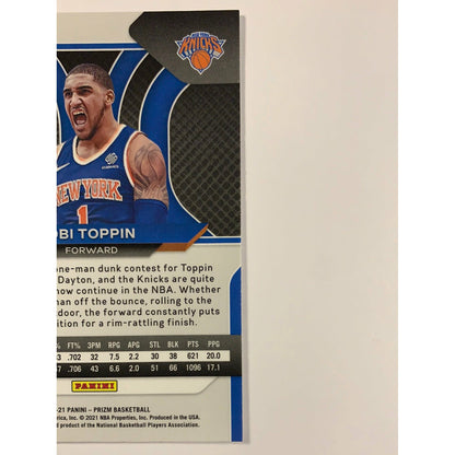  2020-21 Prizm Obi Toppin RC  Local Legends Cards & Collectibles