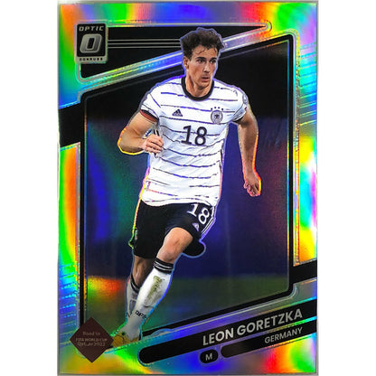 2021-22 Donruss Optic Leon Goretzka Silver Holo Prizm