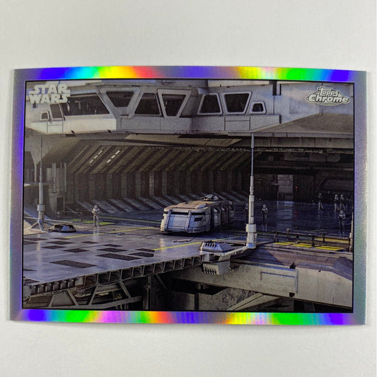 Topps Chrome The Mandalorian IC-23 Concept Card Refractor