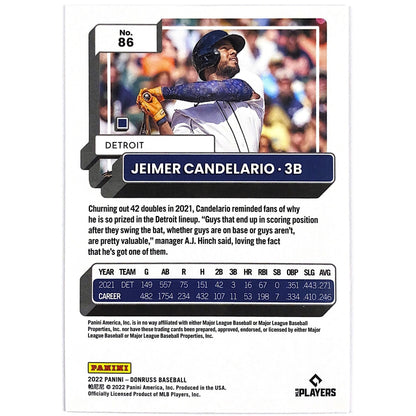 2022 Donruss Jeimer Candelario Red Parallel /2022