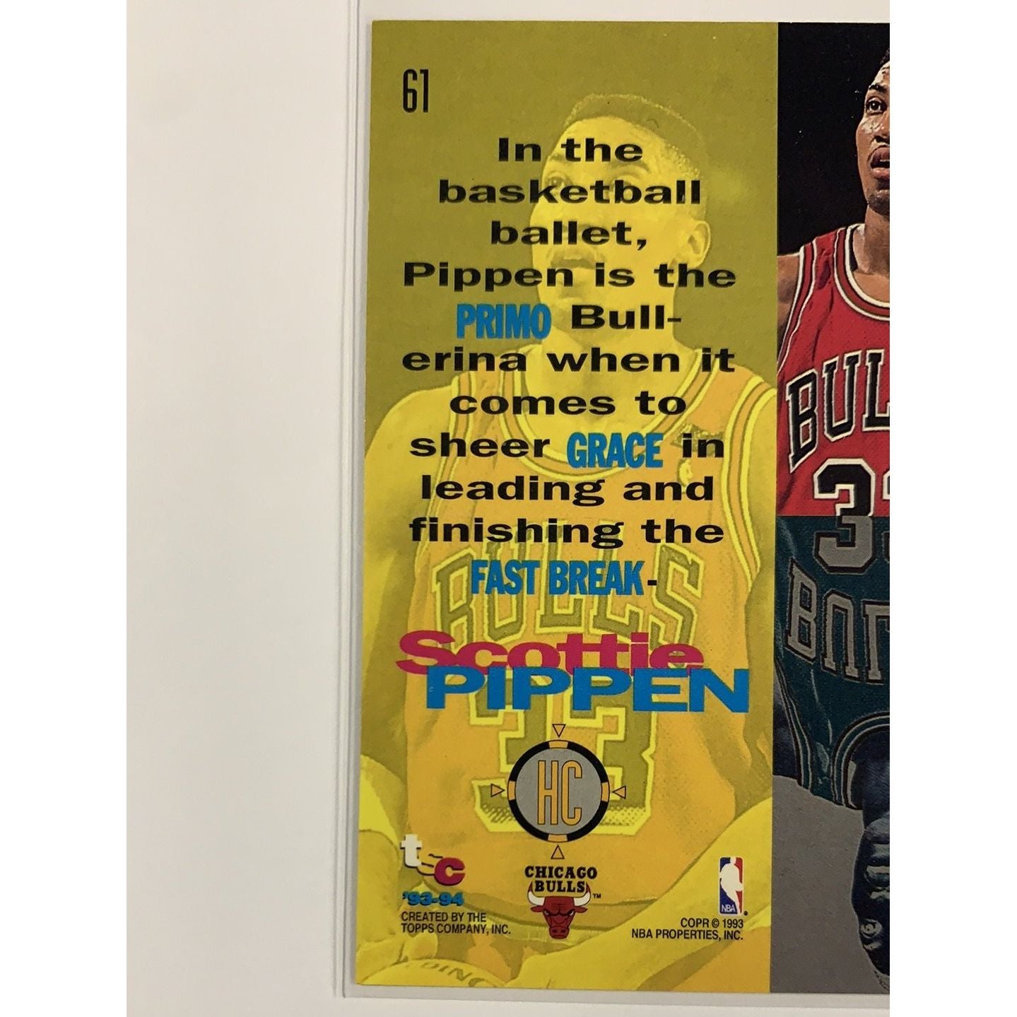  1993-94 Topps Scottie Pippen High Court  Local Legends Cards & Collectibles