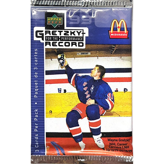 1999 Upper Deck Gretzky for the Record Pack