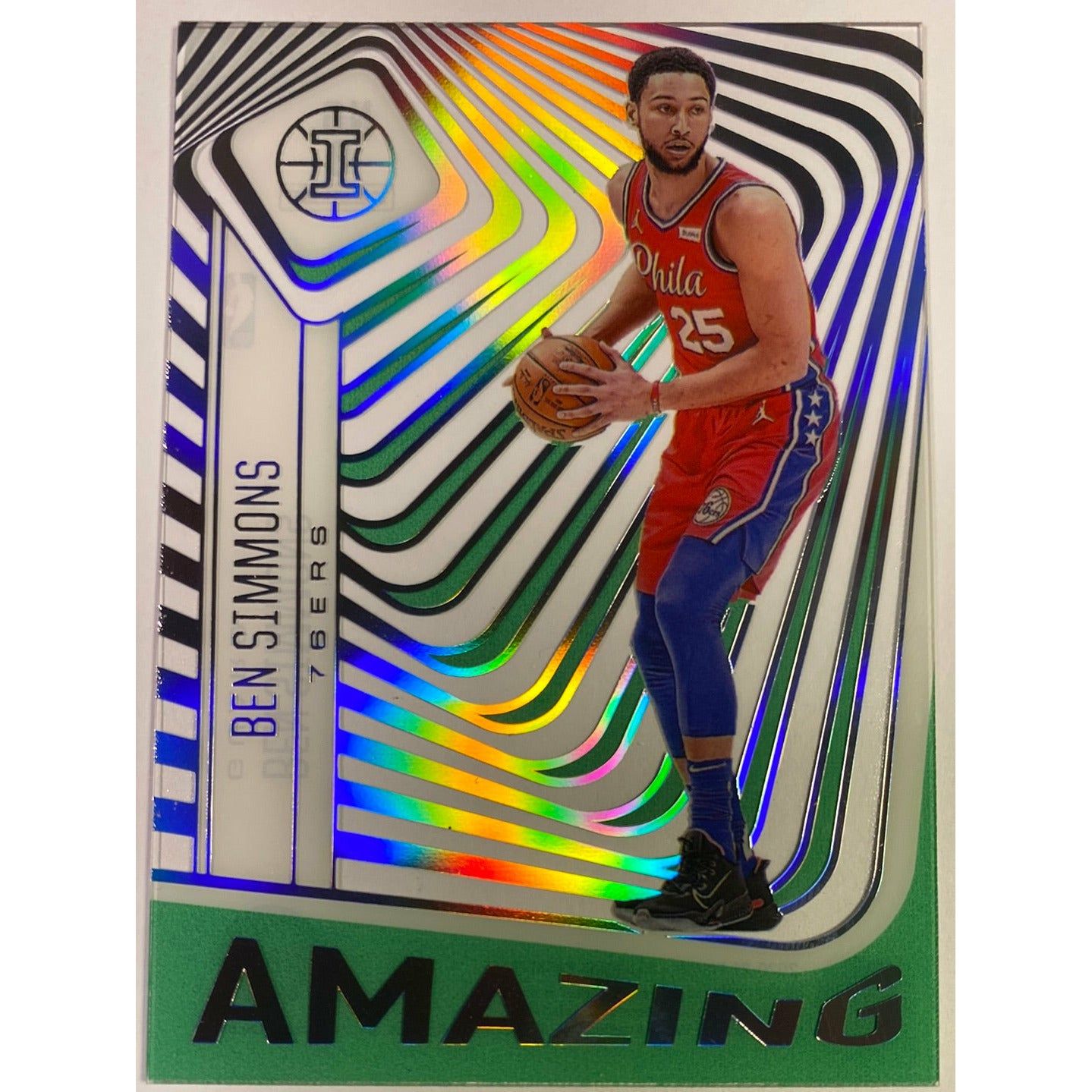  2020-21 Illusions Ben Simmons Emerald Amazing  Local Legends Cards & Collectibles