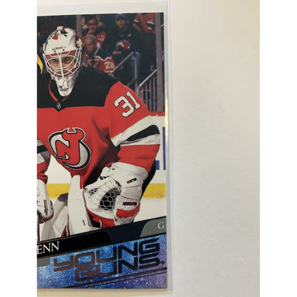  2020-21 Upper Deck Series 2 Gilles Senn Young Guns DAMAGED  Local Legends Cards & Collectibles