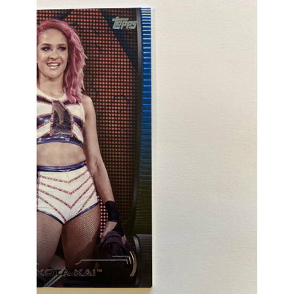 2021 Topps WWE Undisputed Dakota Kai Blue /25